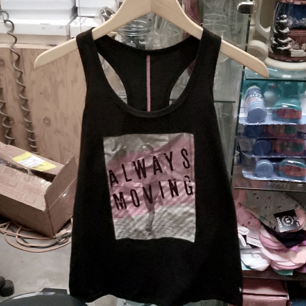 Size Large Black Workout Tank Top